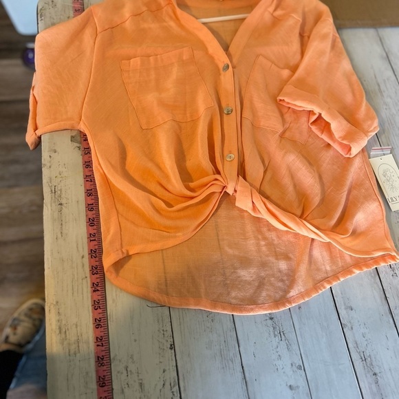 NWT Lily Star Large Sherbet Button Down Front Twist - Picture 7 of 8